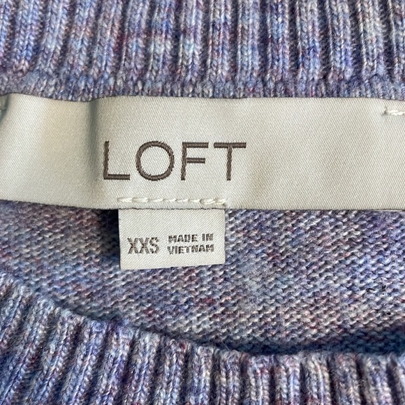 LOFT Pointelle Sleeve Sweater - Picture 4 of 5